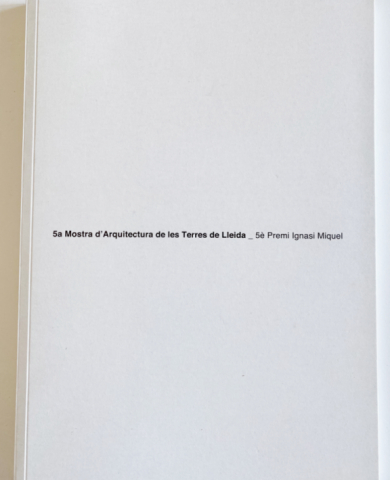 5th Lleida Land Architecture Exhibition